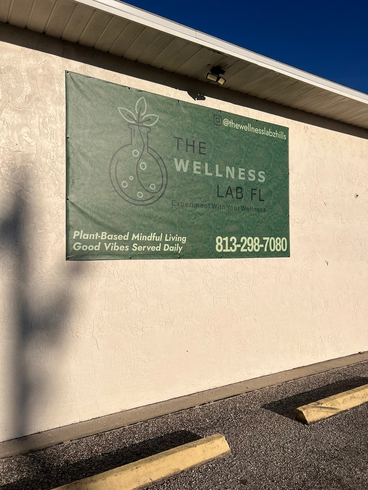 The Wellness Lab FL storefront sign