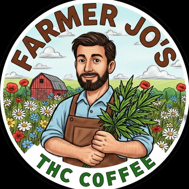 Farmer Jo's THC Coffee logo