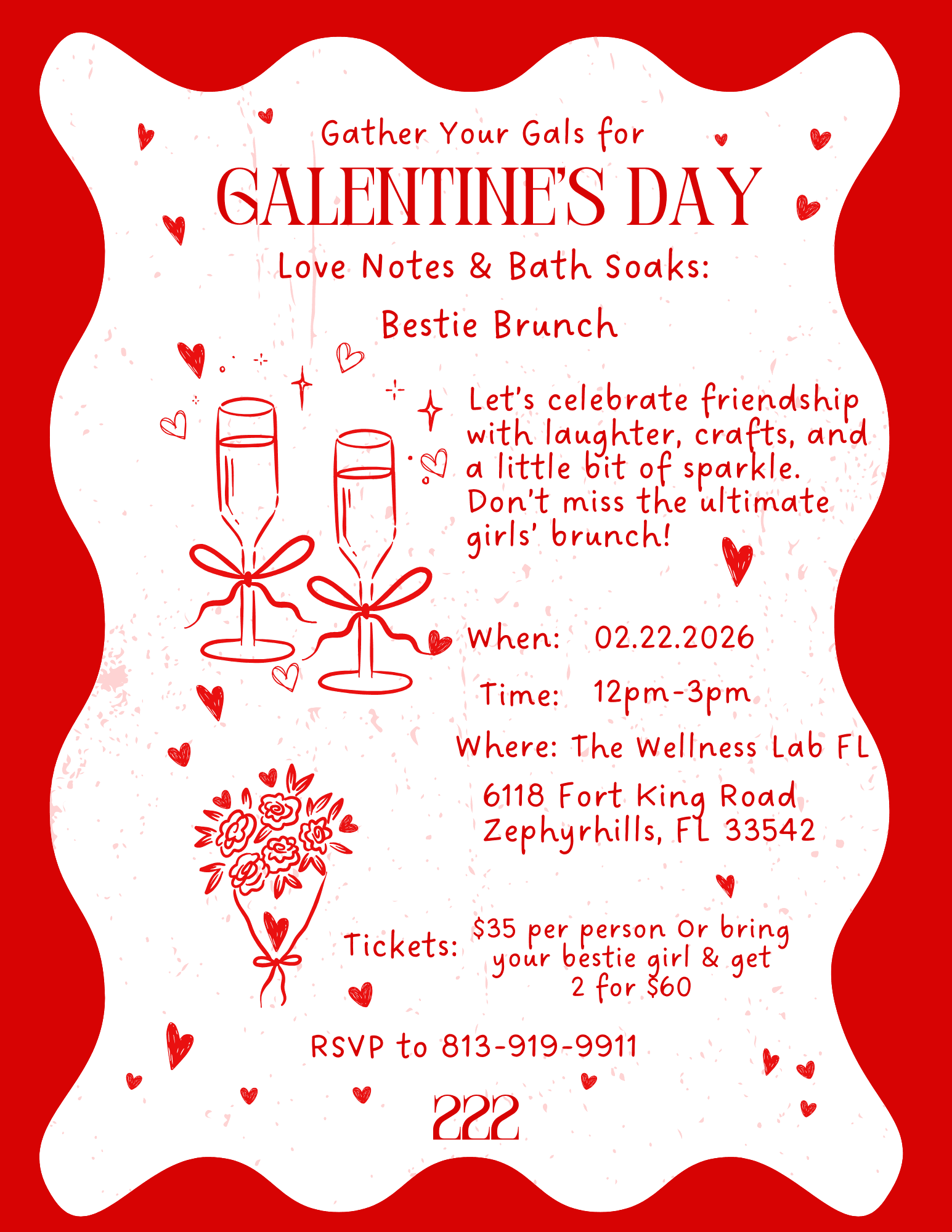 Galentine's Day: Love Notes & Bath Soaks