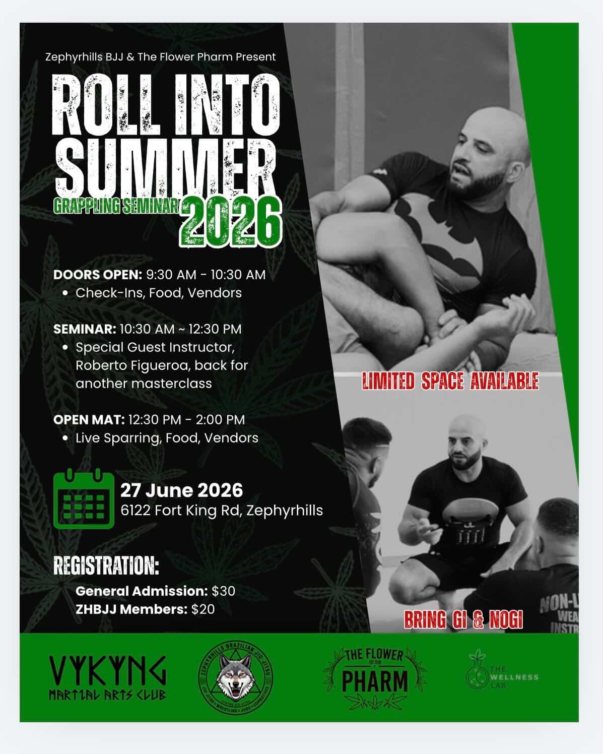 Roll Into Summer Grappling Seminar